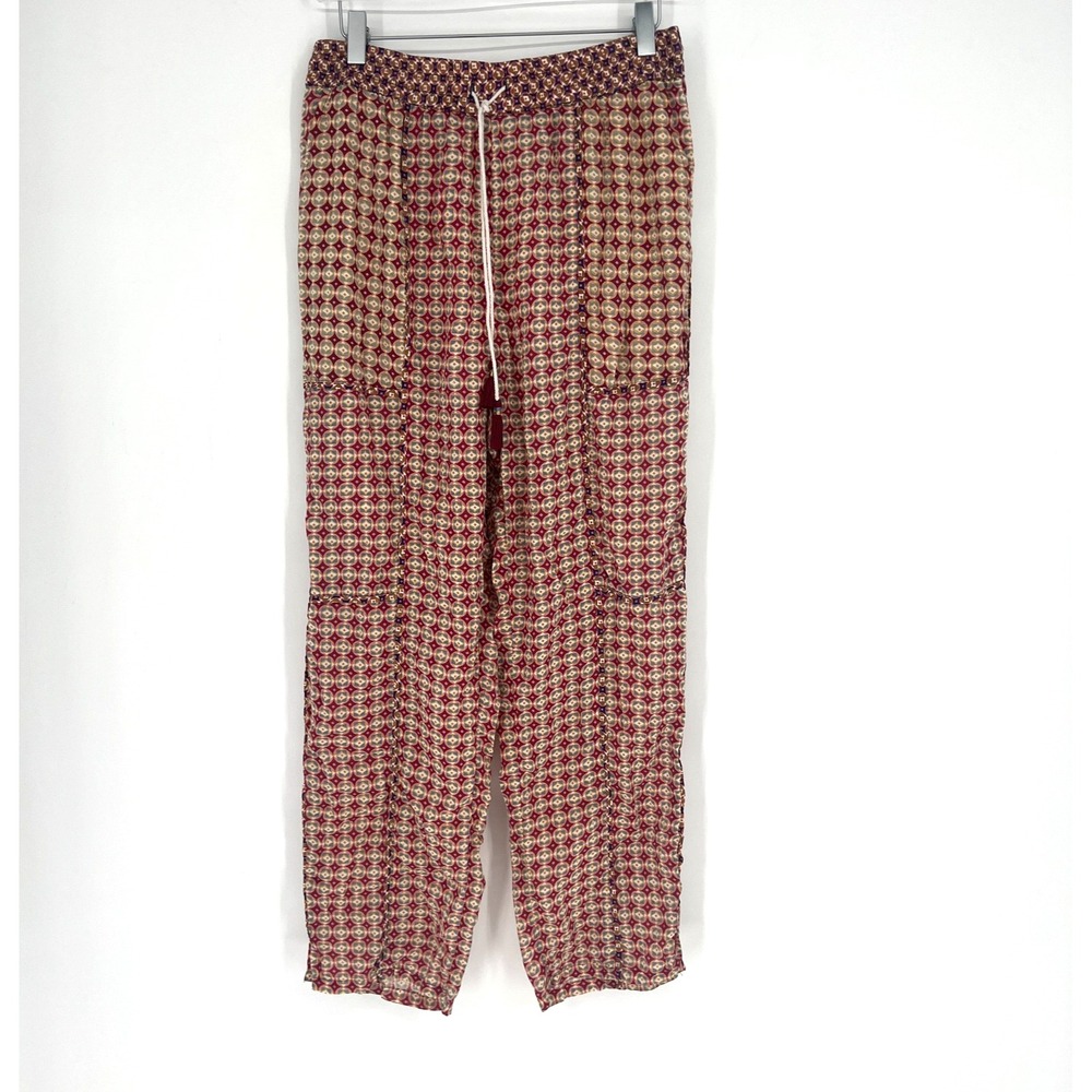 Anthropologie Pants Womens‎ S Boho Tribal Pajama Relax Cozy Lightweight Hippie
